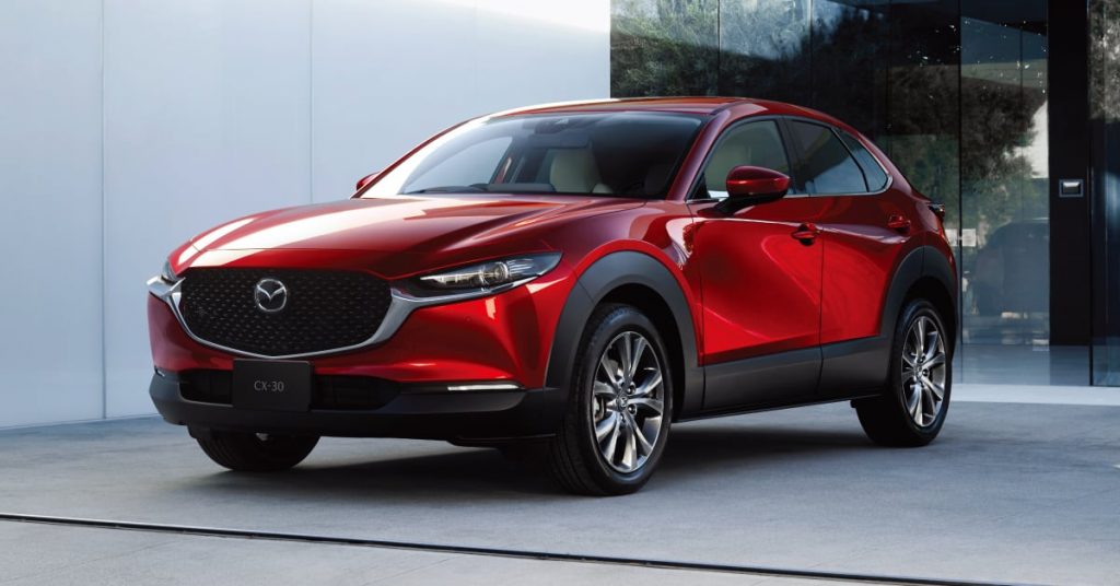 2023 Mazda CX-30 CKD Red front view