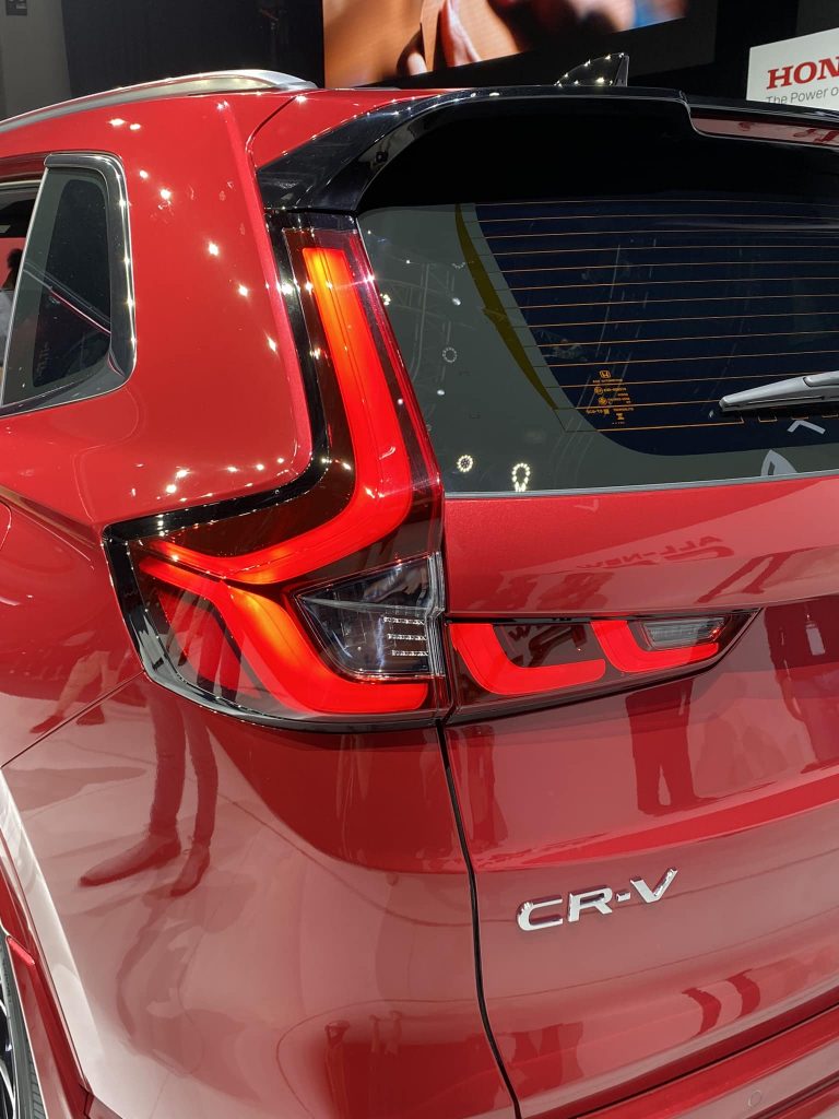 Honda All New CRV 2023 L shape taillight