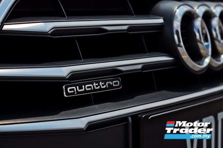 quattro badge image of the Audi A5 Sportback sport 2.0 TFSI quattro