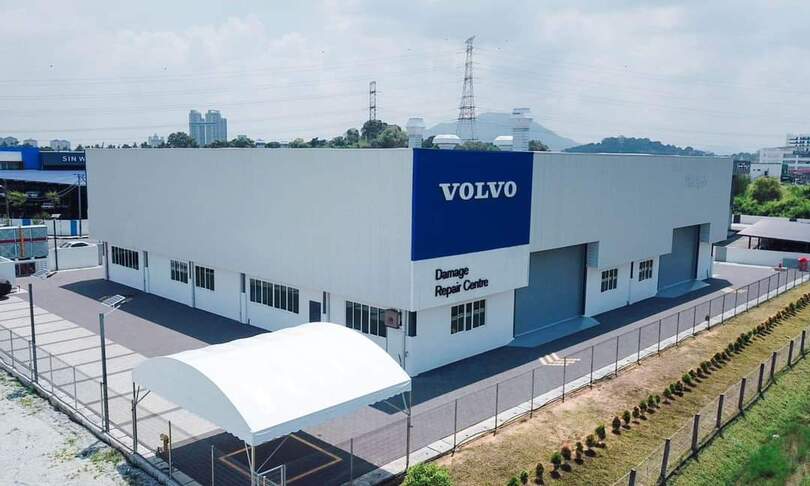 The Volvo Certified Damage Repair Centre in Juru Penang