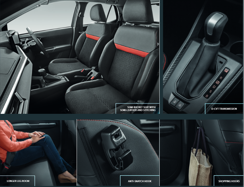 2023 Perodua Axia Interior