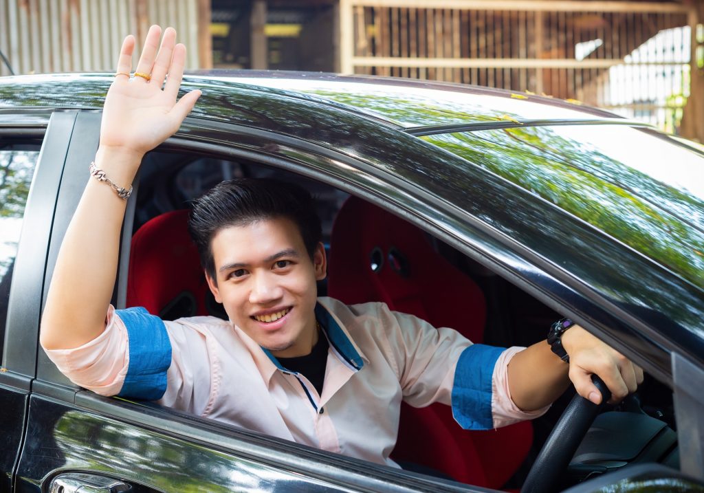 fresh graduates buying secondhand car